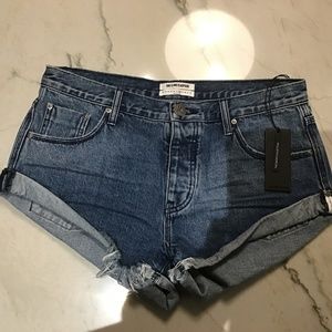 One Teaspoons Bandits Denim Jean Shorts